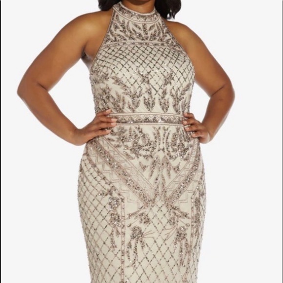Adrianna Papell Formal Gown. - Picture 1 of 4